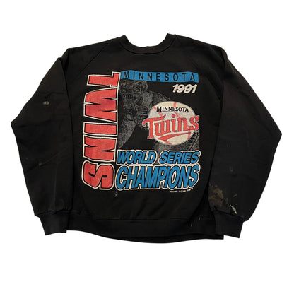 Vintage 1991 Minnesota Twins World Series Champions Sweatshirt