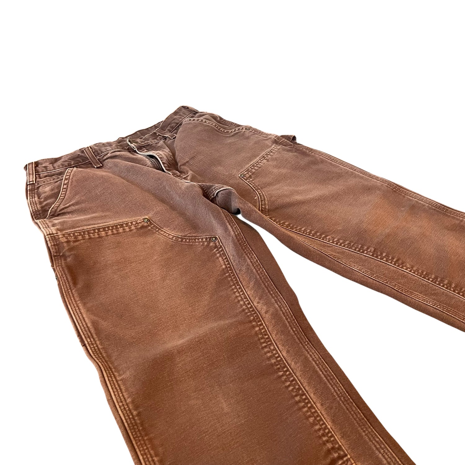 Vintage Carhartt Double Knee Mocha Work Pants