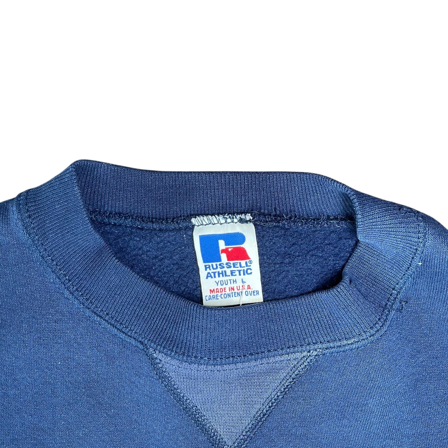 Vintage 1996 St. Louis Rams Russell Athletic Navy Crewneck
