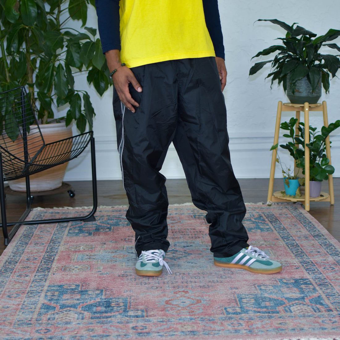 2000s Gap Track Pants (Navy)