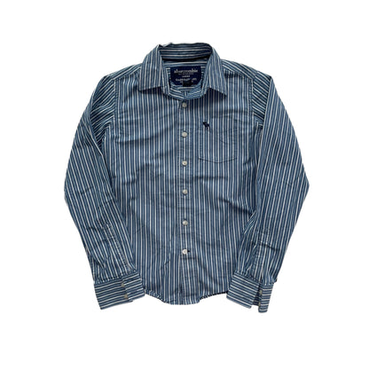 Vintage Abercrombie &amp; Fitch Striped Button-Up Shirt