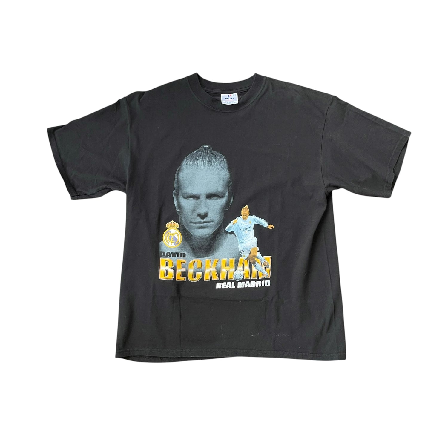 Vintage David Beckham Real Madrid Graphic T-Shirt