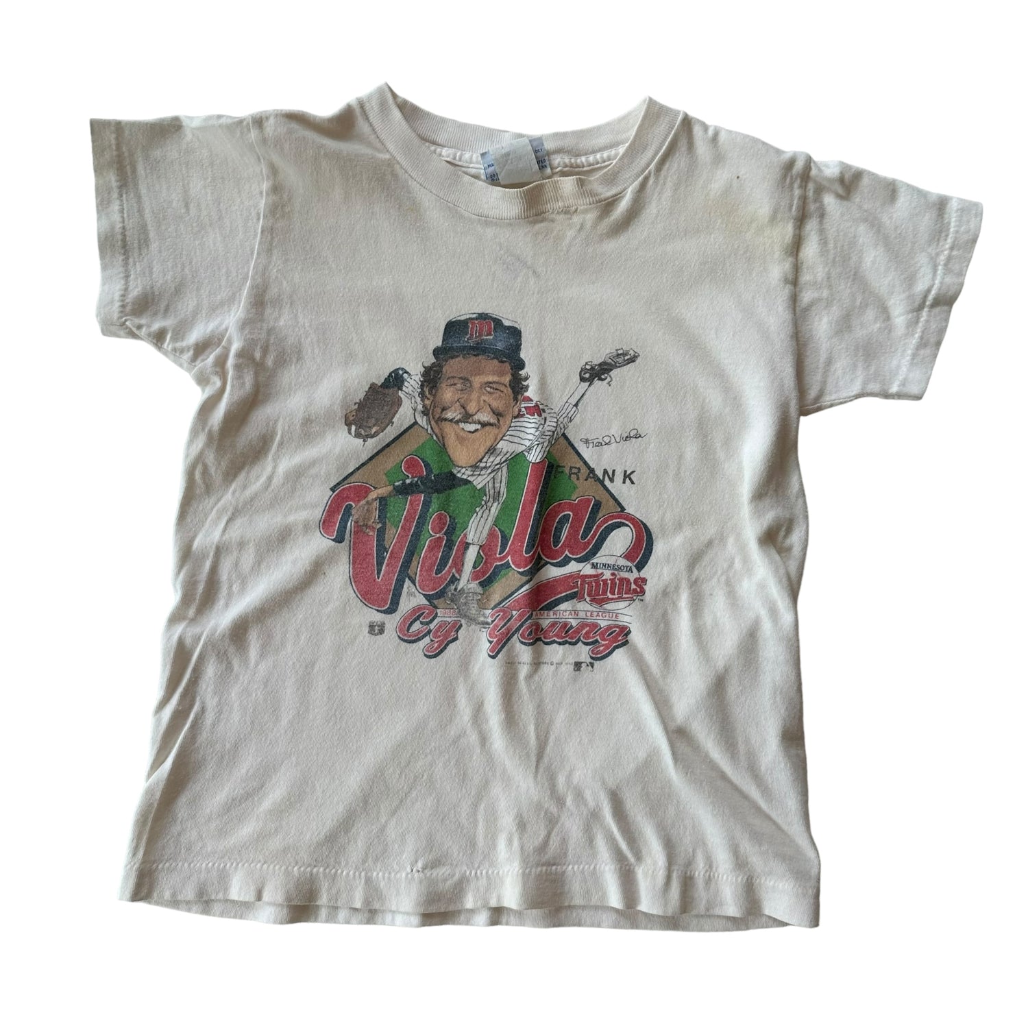 Vintage Minnesota Twins Frank Viola Baby Tee