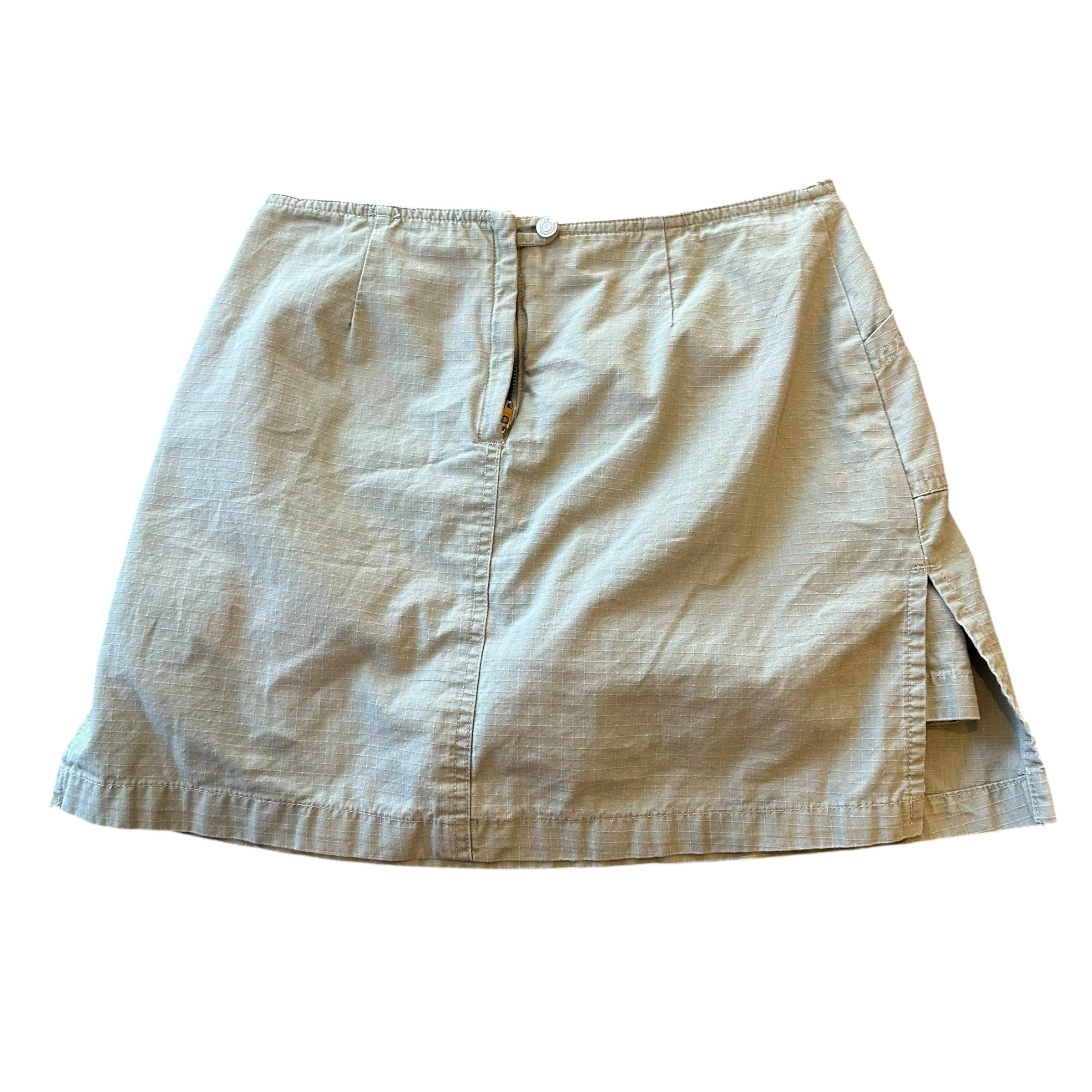 Y2k No Boundaries Brown Skort