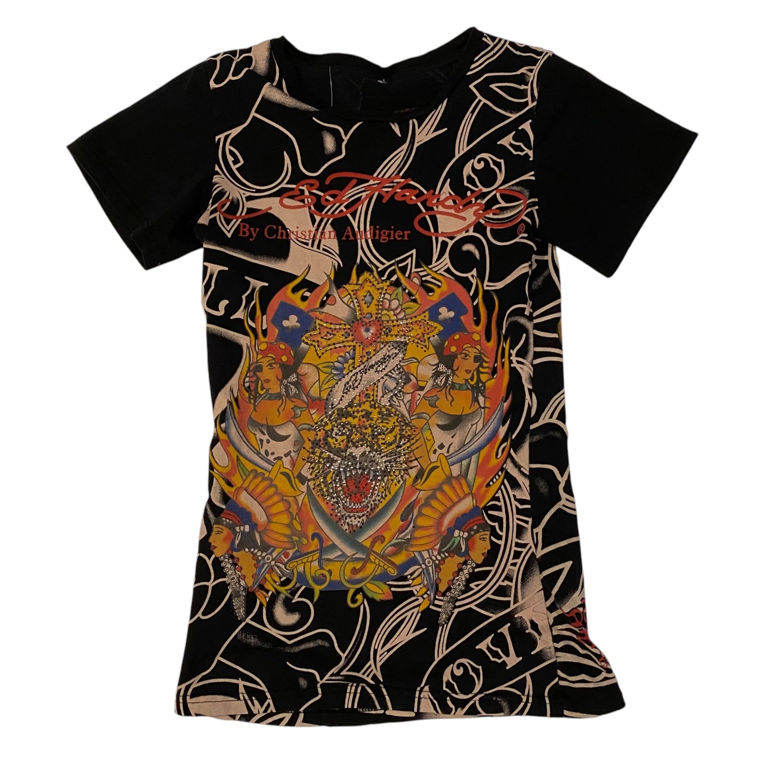 Y2k Ed Hardy Femme Top