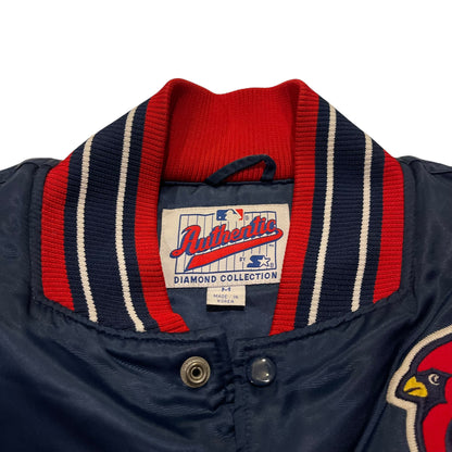 Vintage Starter Arizona Cardinals Satin Bomber Jacket