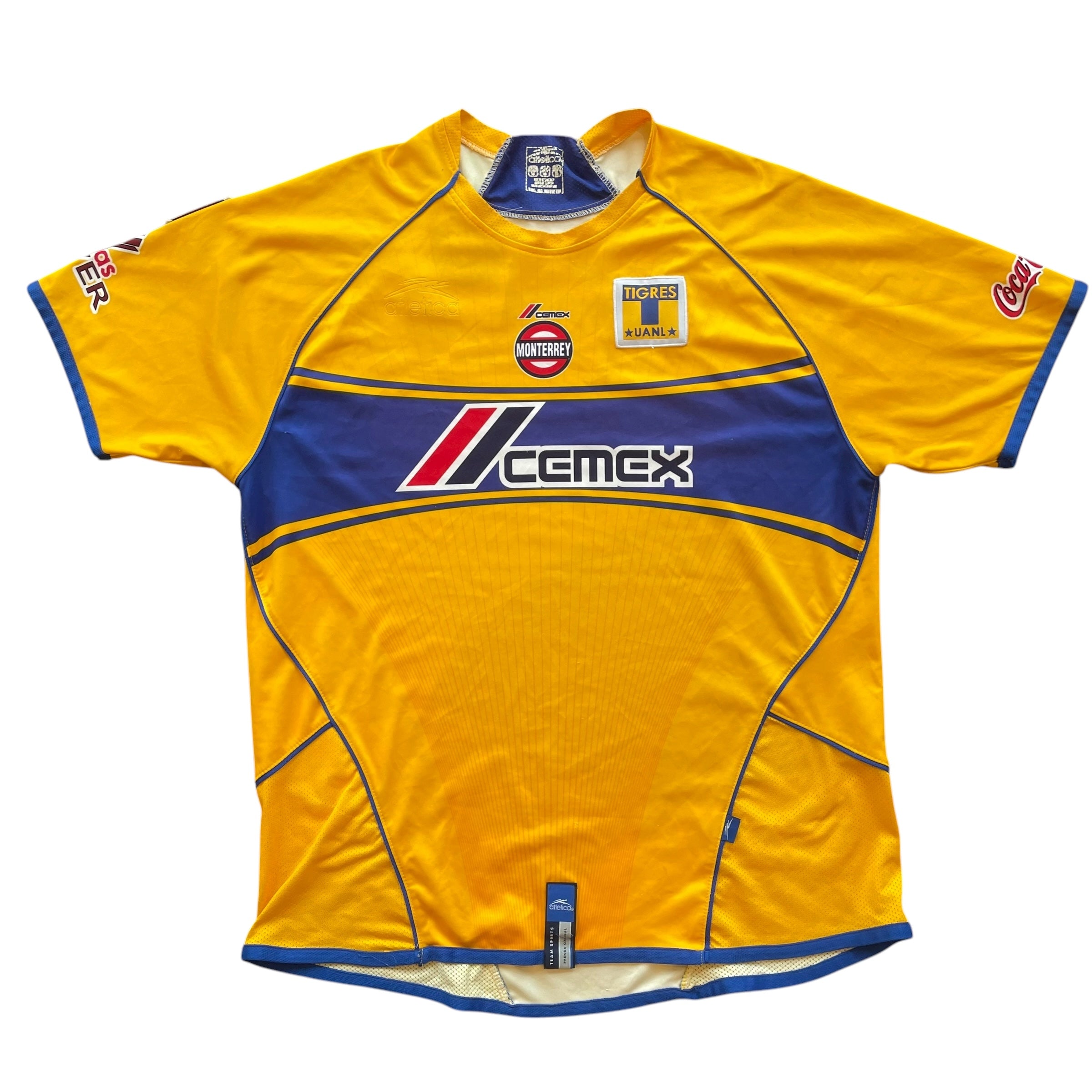 Vintage 2005-06 Tigres de UANL Atletica Home Jersey
