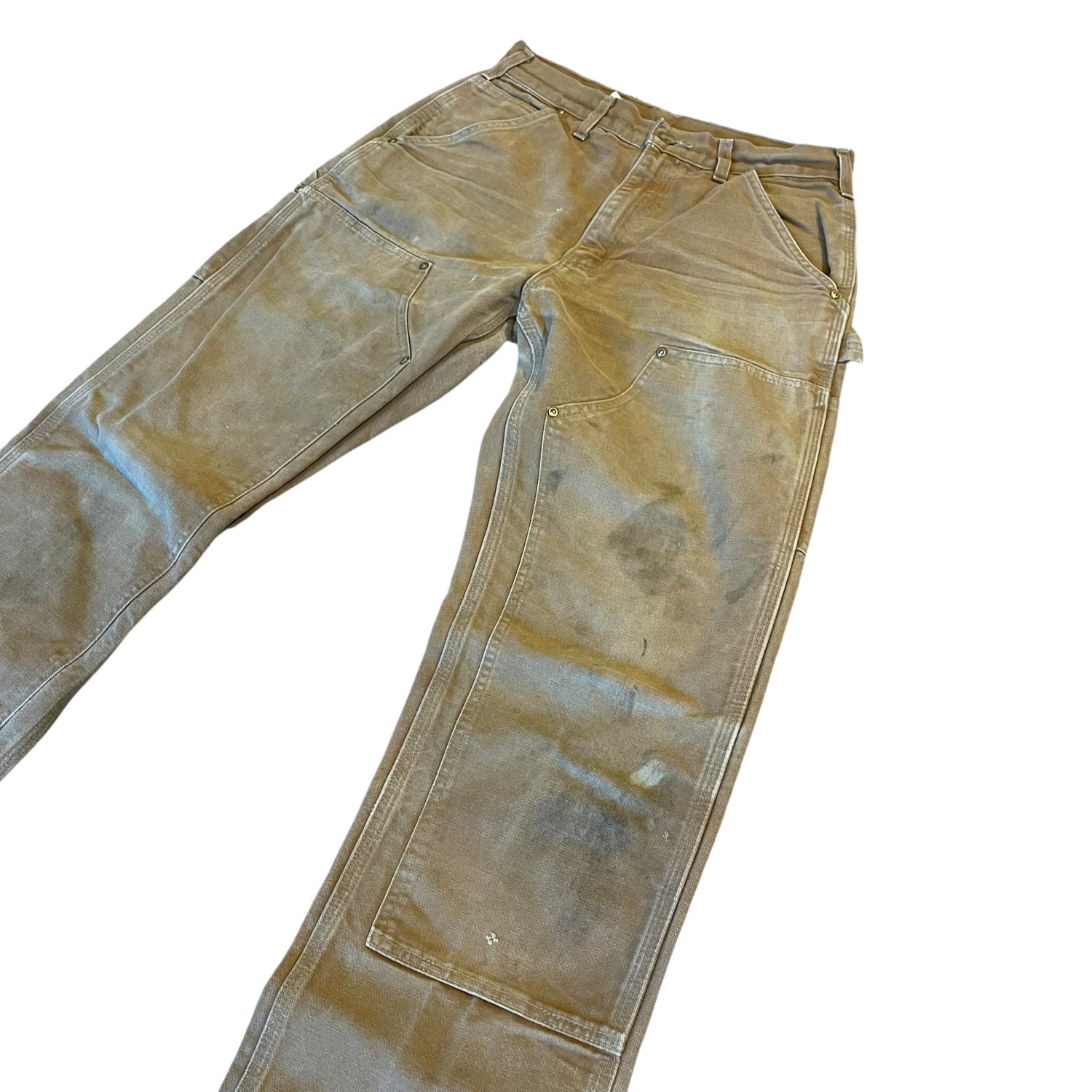 Vintage Distressed Carhartt Brown Double Knee Pants