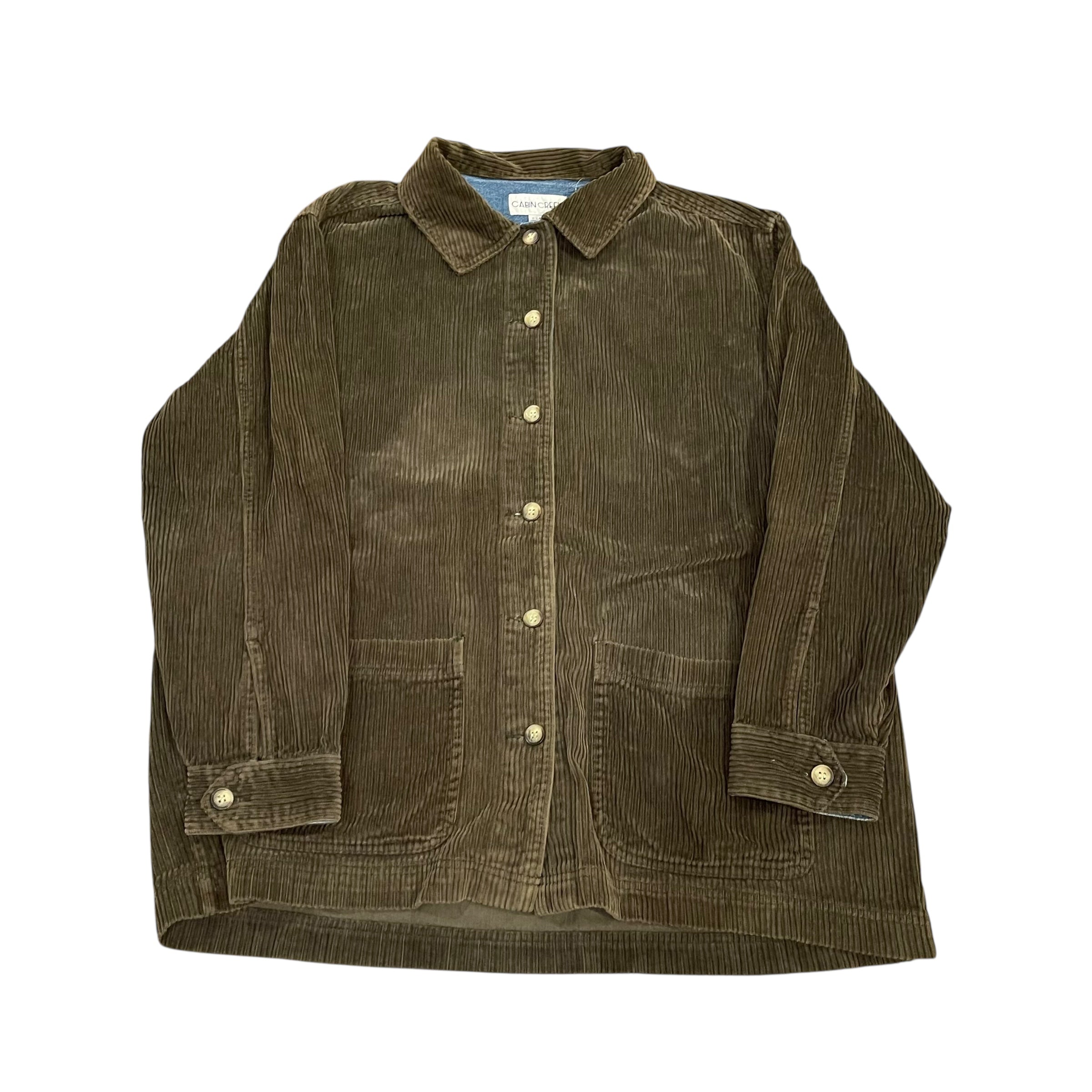 Vintage Long Sleeve Cabin Creek Corduroy Button-Down