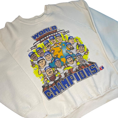 Vintage 1991 Minnesota Twins World Series Champions Caricature Sweatshirt