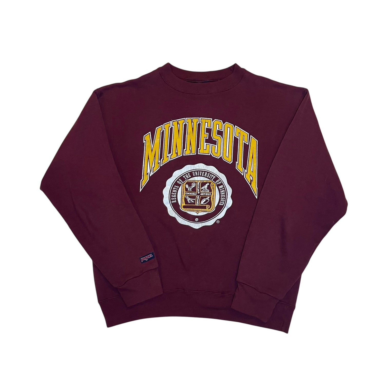Vintage 90s University of Minnesota Maroon Crewneck