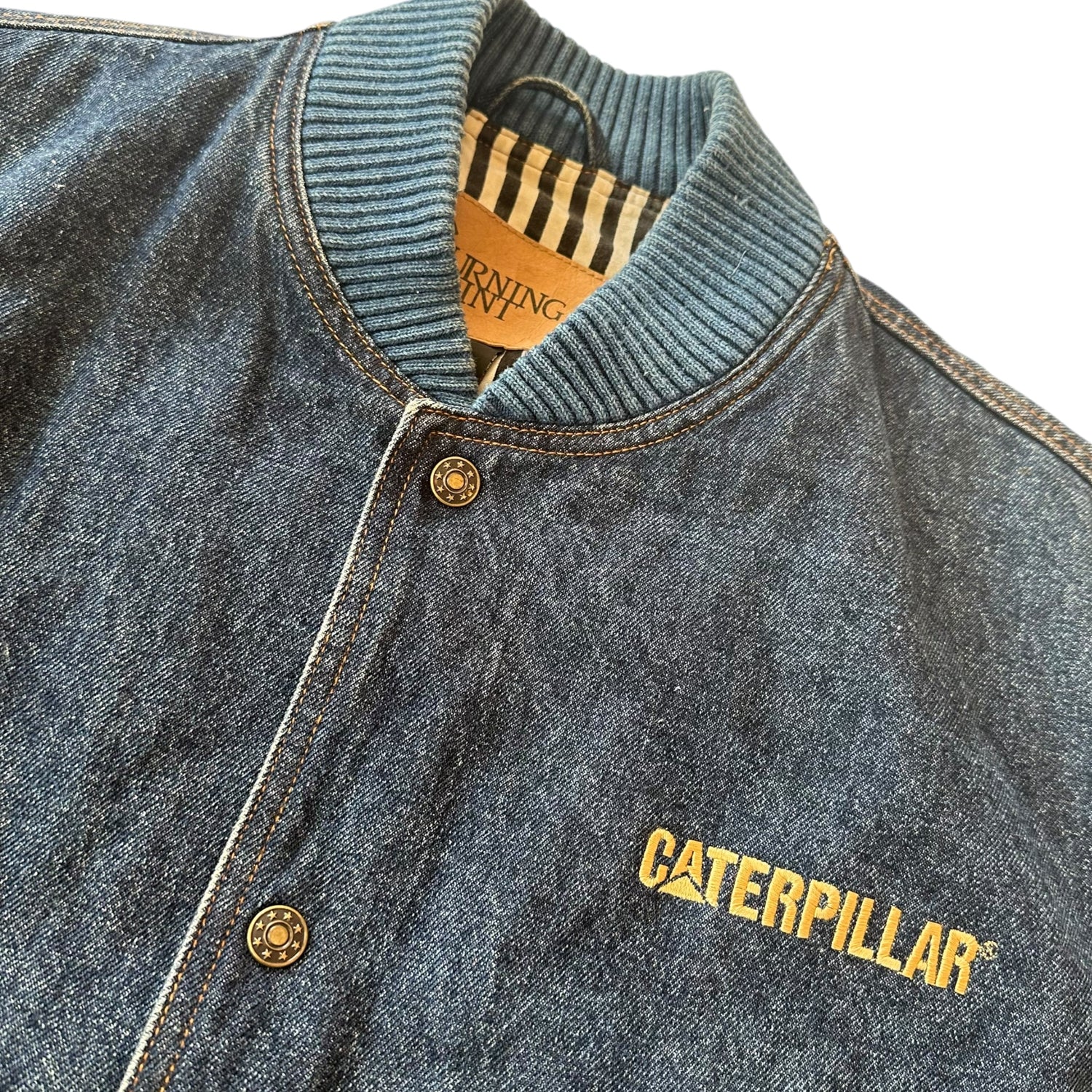 Vintage Caterpillar Two Toned Stadium Jacket