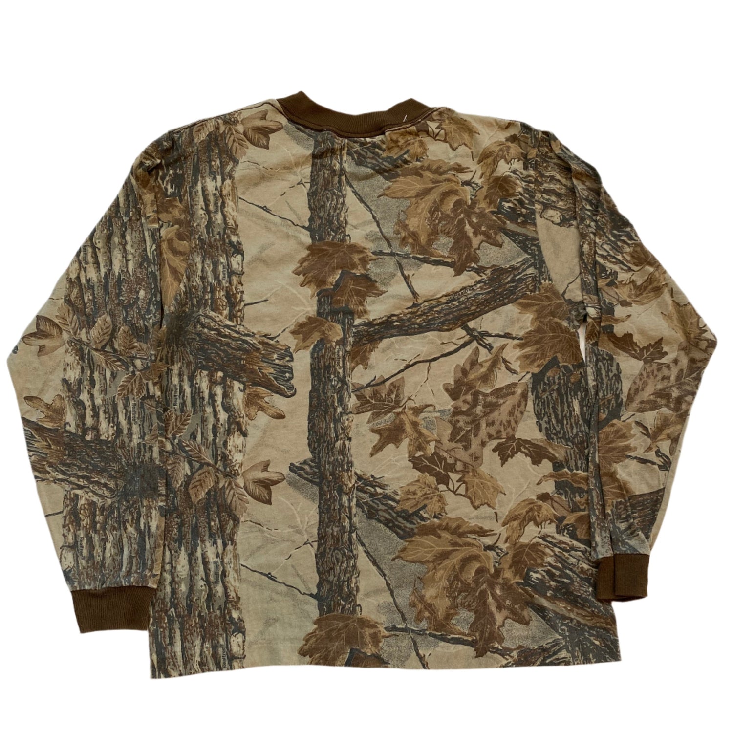 Vintage Realtree Camo Long Sleeve Pocket T-Shirt