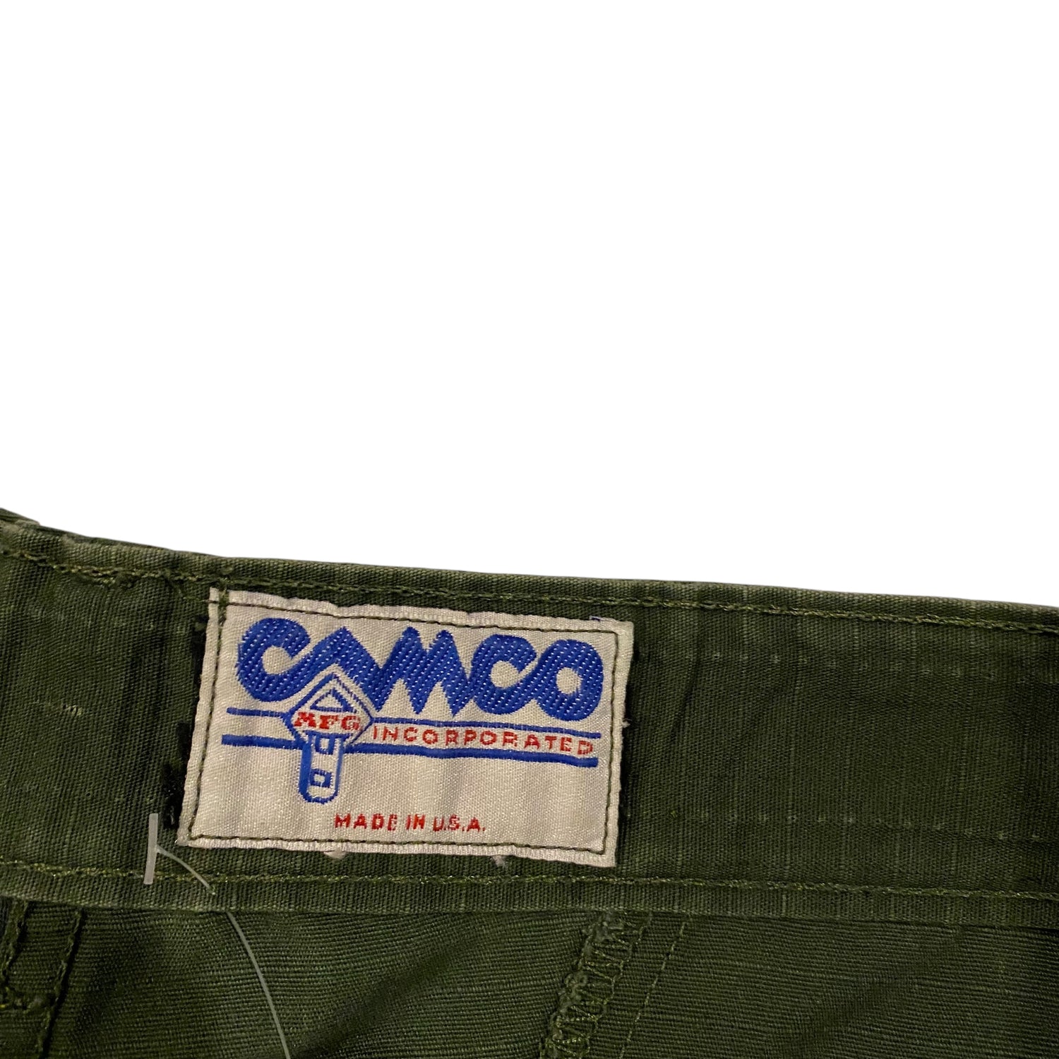 Vintage Camco Double Knee Green Cargo Pants