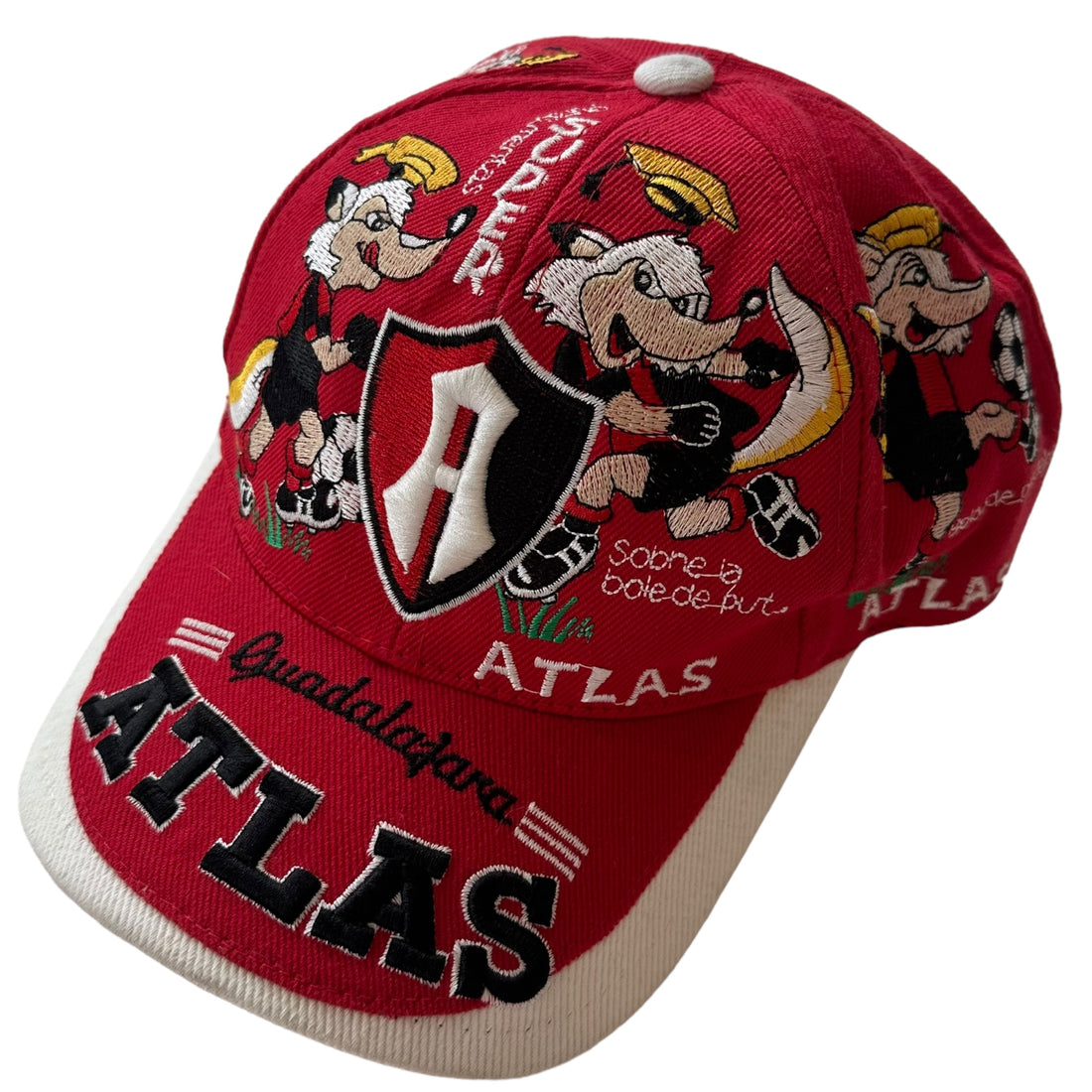 90s Atlas FC Guadalajara Embroidered Hat