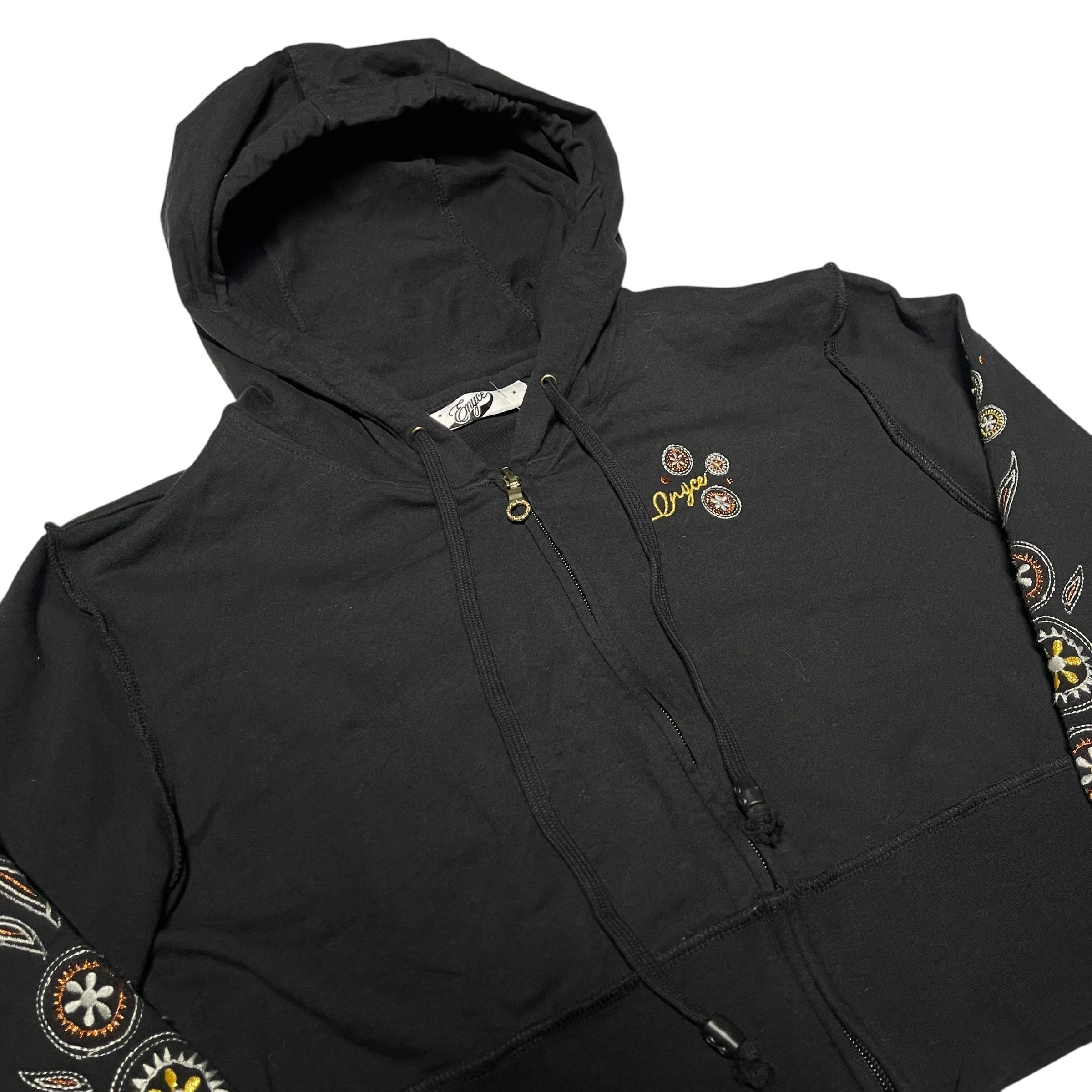Vintage Y2K Enyce Cropped Hoodie
