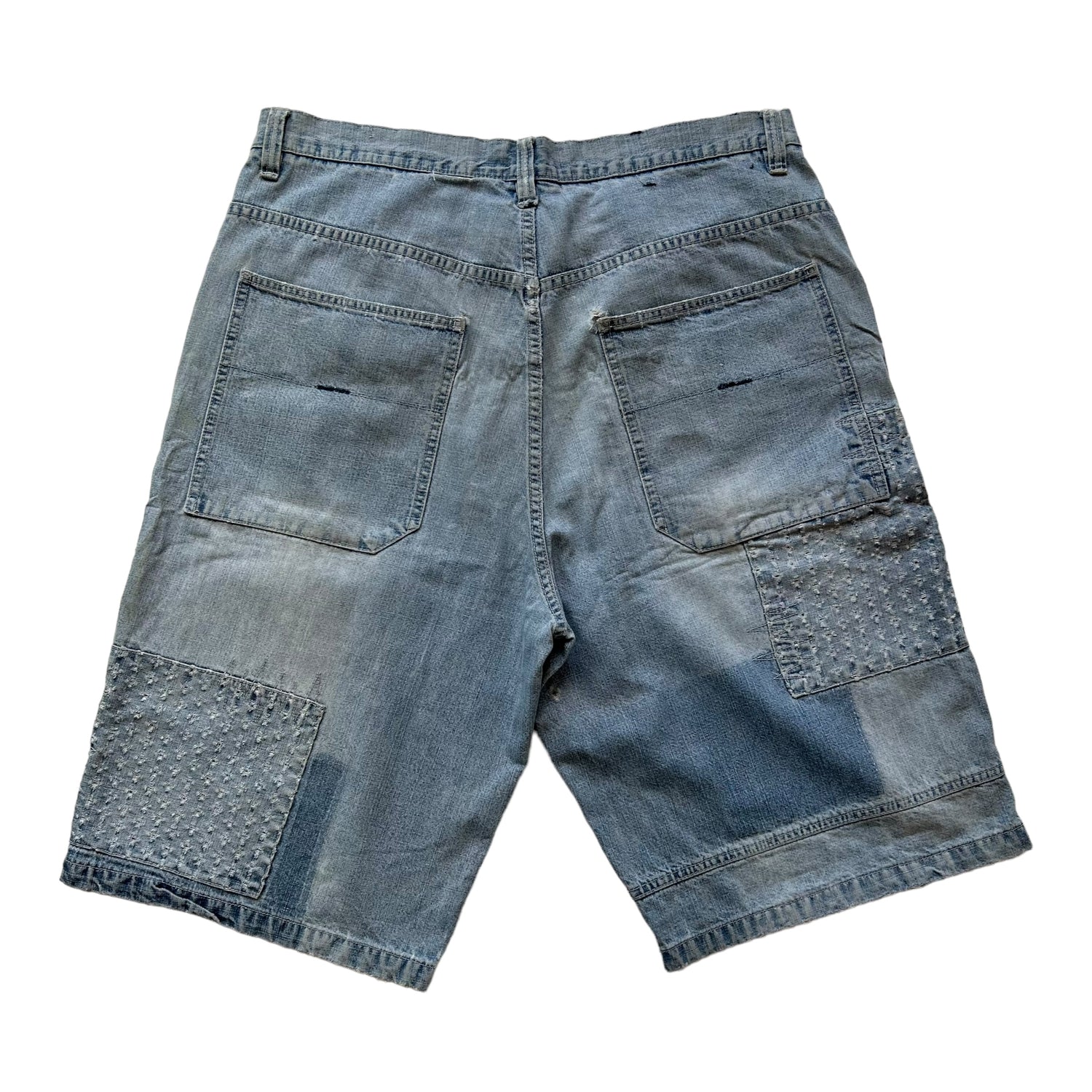 Y2k Southpole Patchwork Baggy Jorts