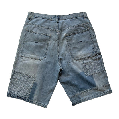 Y2k Southpole Patchwork Baggy Jorts