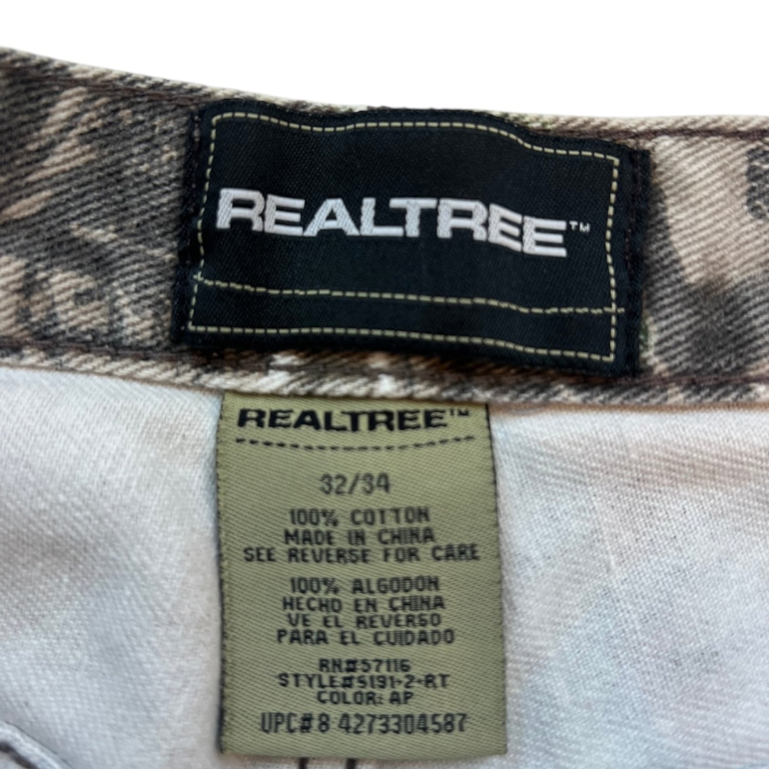 Vintage Realtree Faded Double Knee Camo Jeans