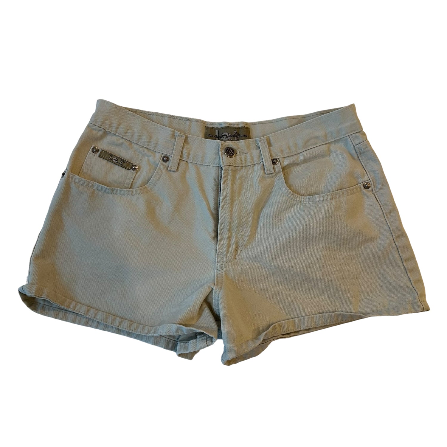 Y2k L.E.I. Cream Femme Shorts