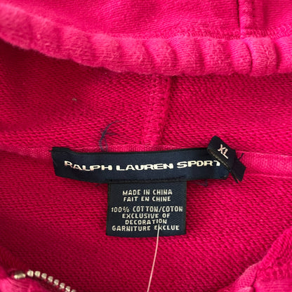 Vintage Ralph Lauren Sport Pink Zip Up