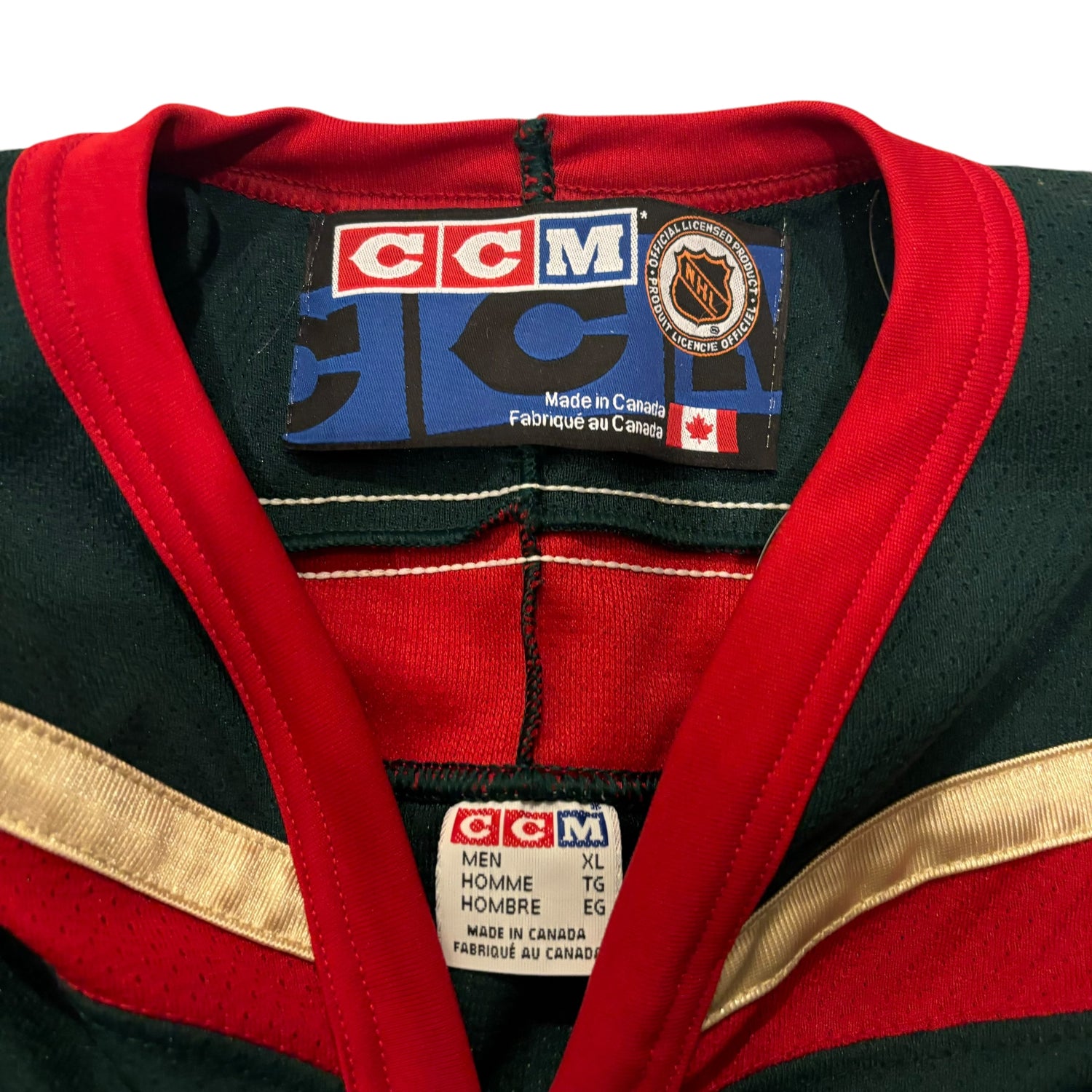 Vintage Minnesota Wild Hockey Jersey