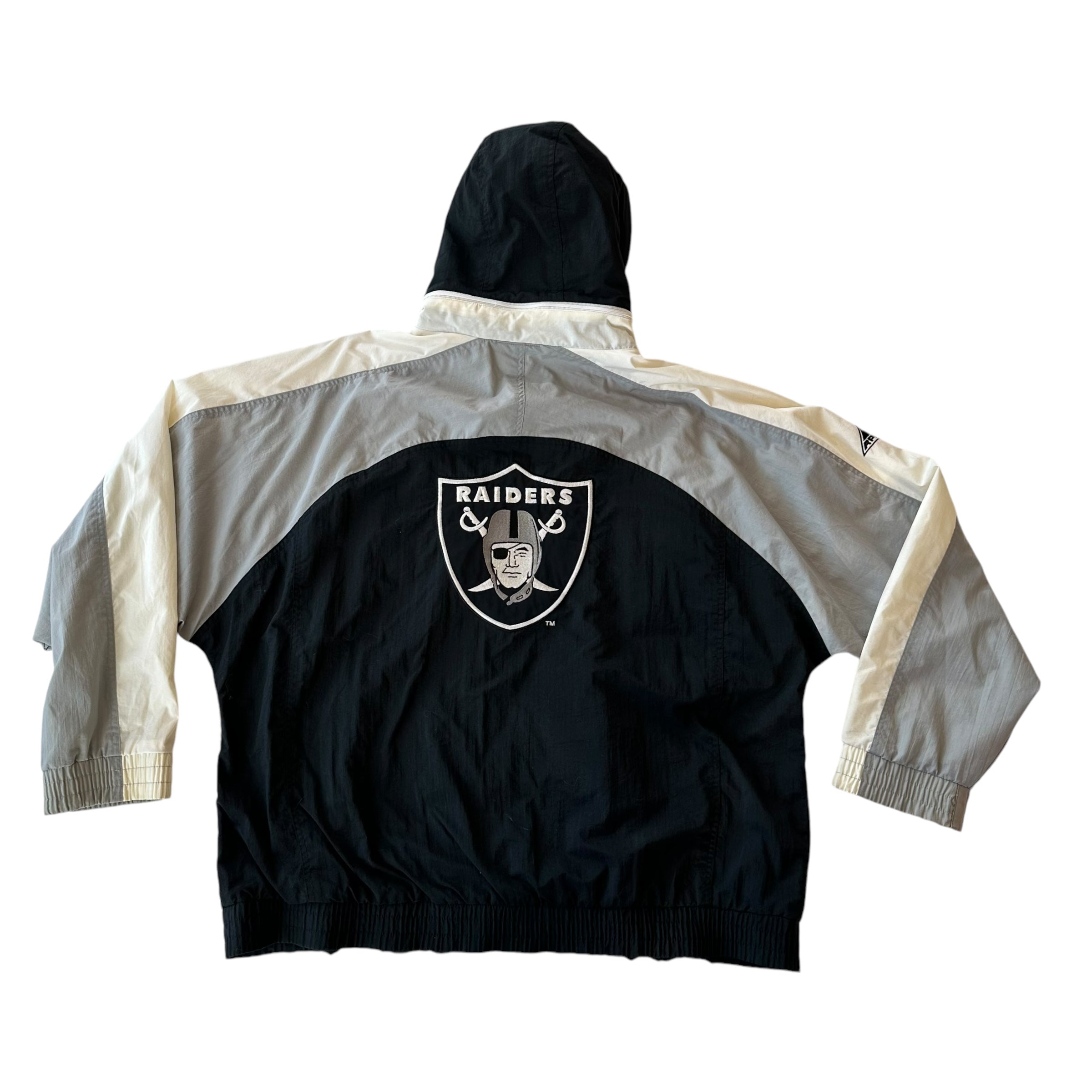 Vintage Los Angeles Raiders Apex One Windbreaker