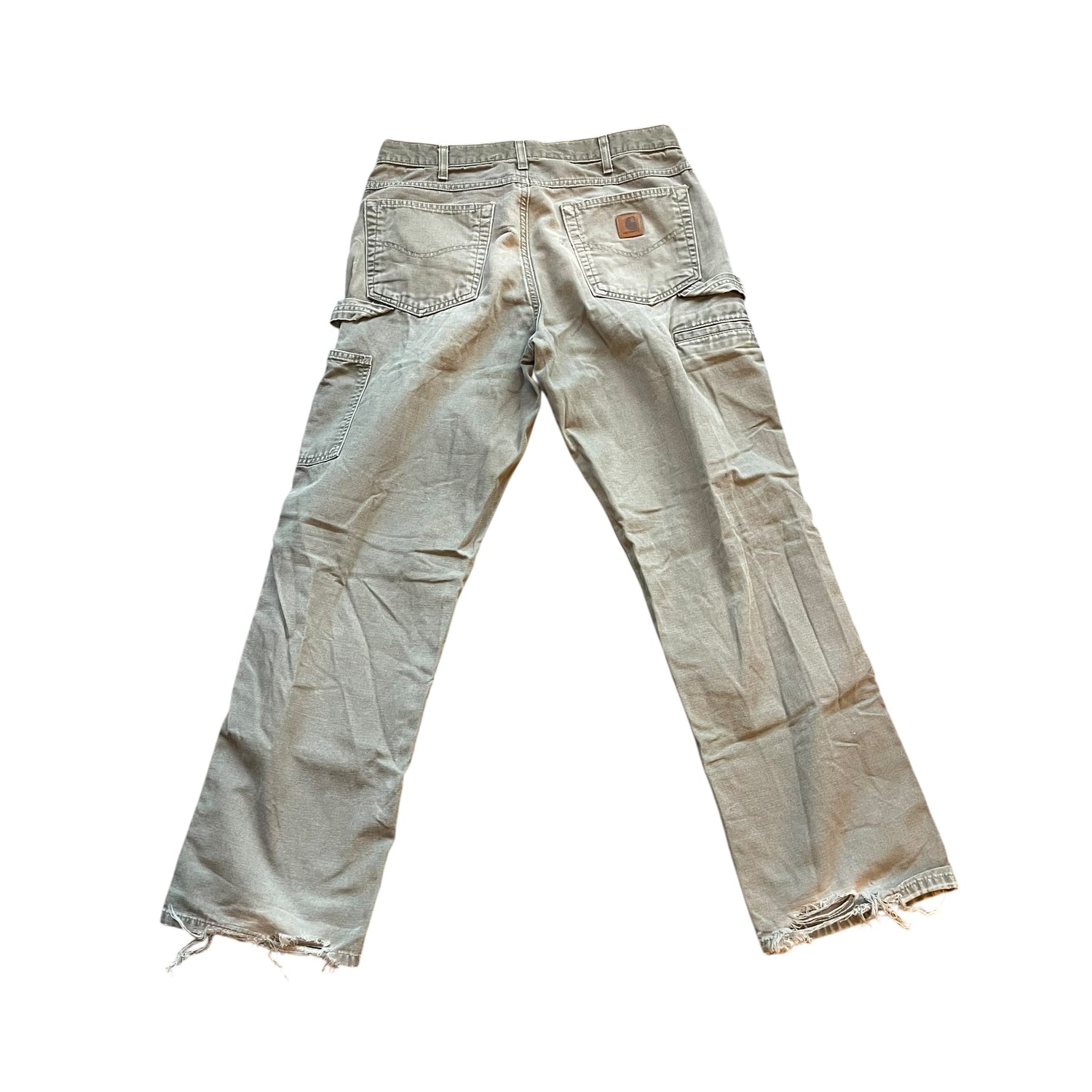 Vintage Carhartt Distressed Gray Pants