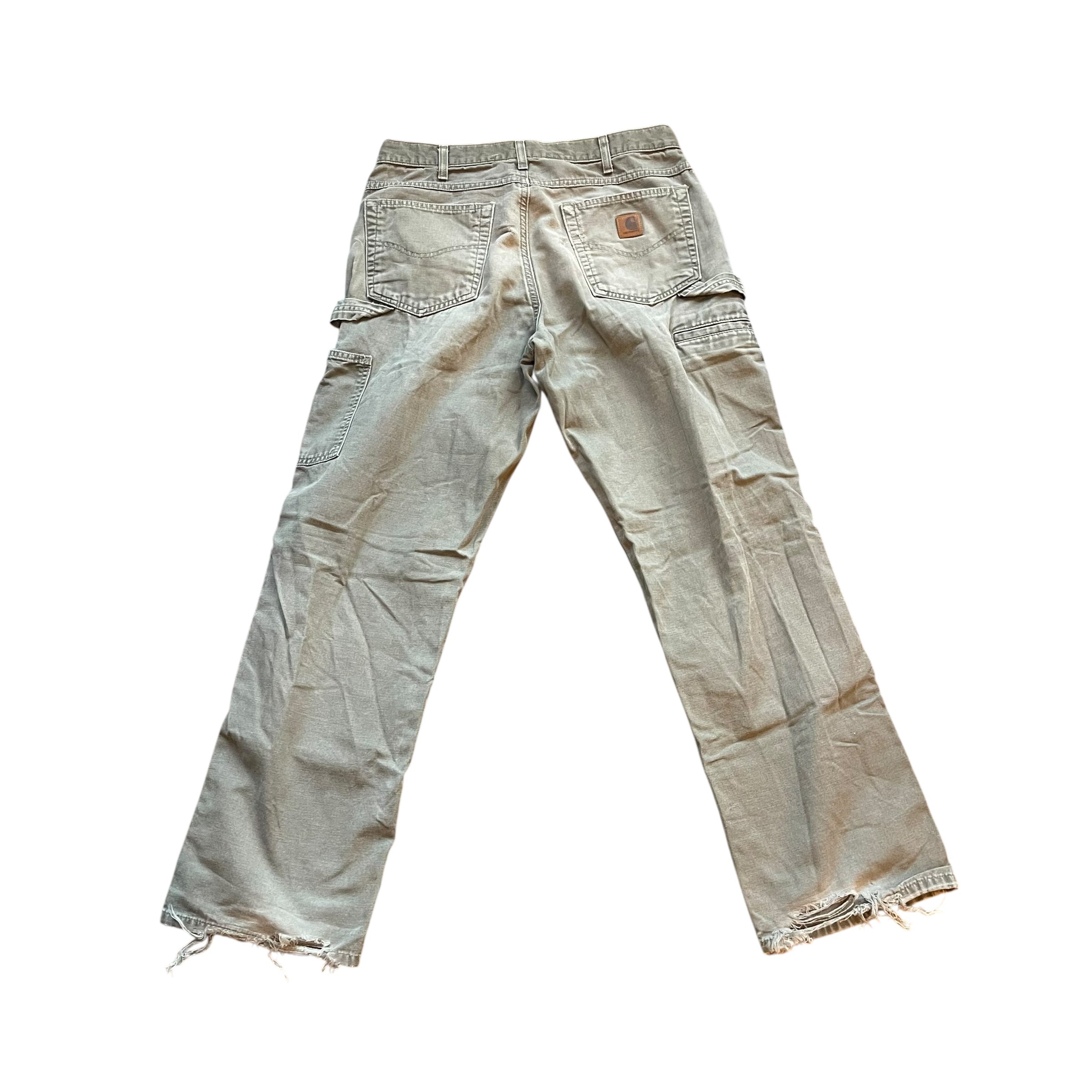 Vintage Carhartt Distressed Gray Pants