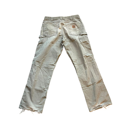 Vintage Carhartt Distressed Gray Pants