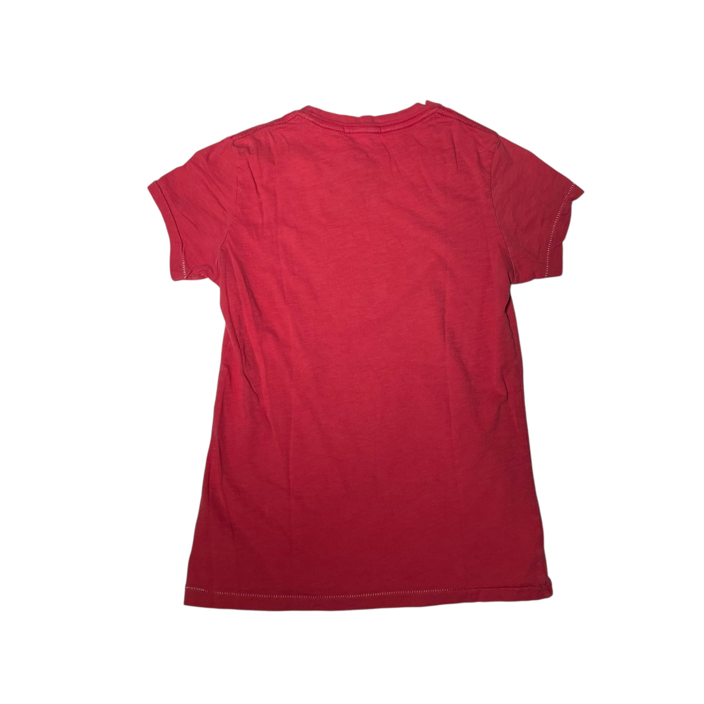 Y2K Femme Lucky Brand Hot Pink Graphic T-Shirt