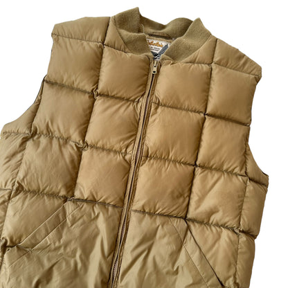 Vintage Cabelas Puffy Tan Vest