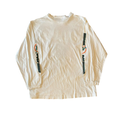 Vintage Miami Dolphins Long Sleeve Graphic T-Shirt