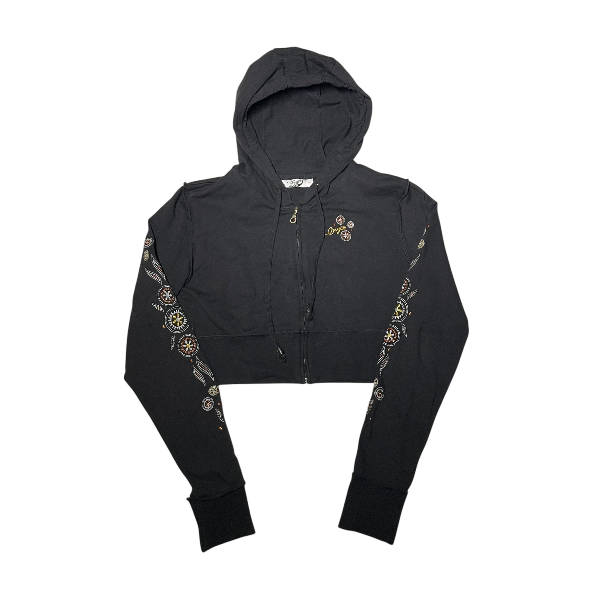 Vintage Y2K Enyce Cropped Hoodie