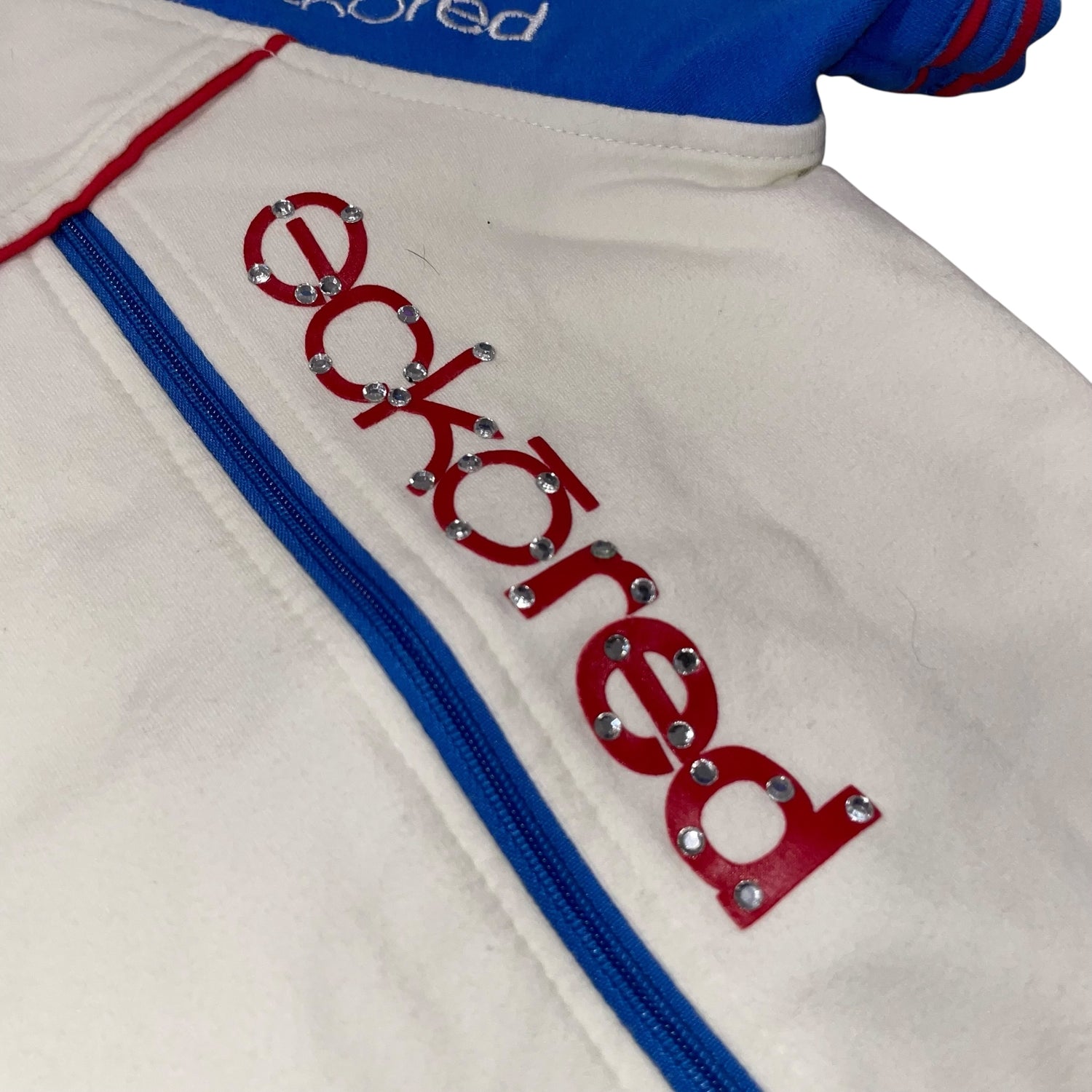 Vintage Y2K Femme Ecko Red Cropped Track Suit