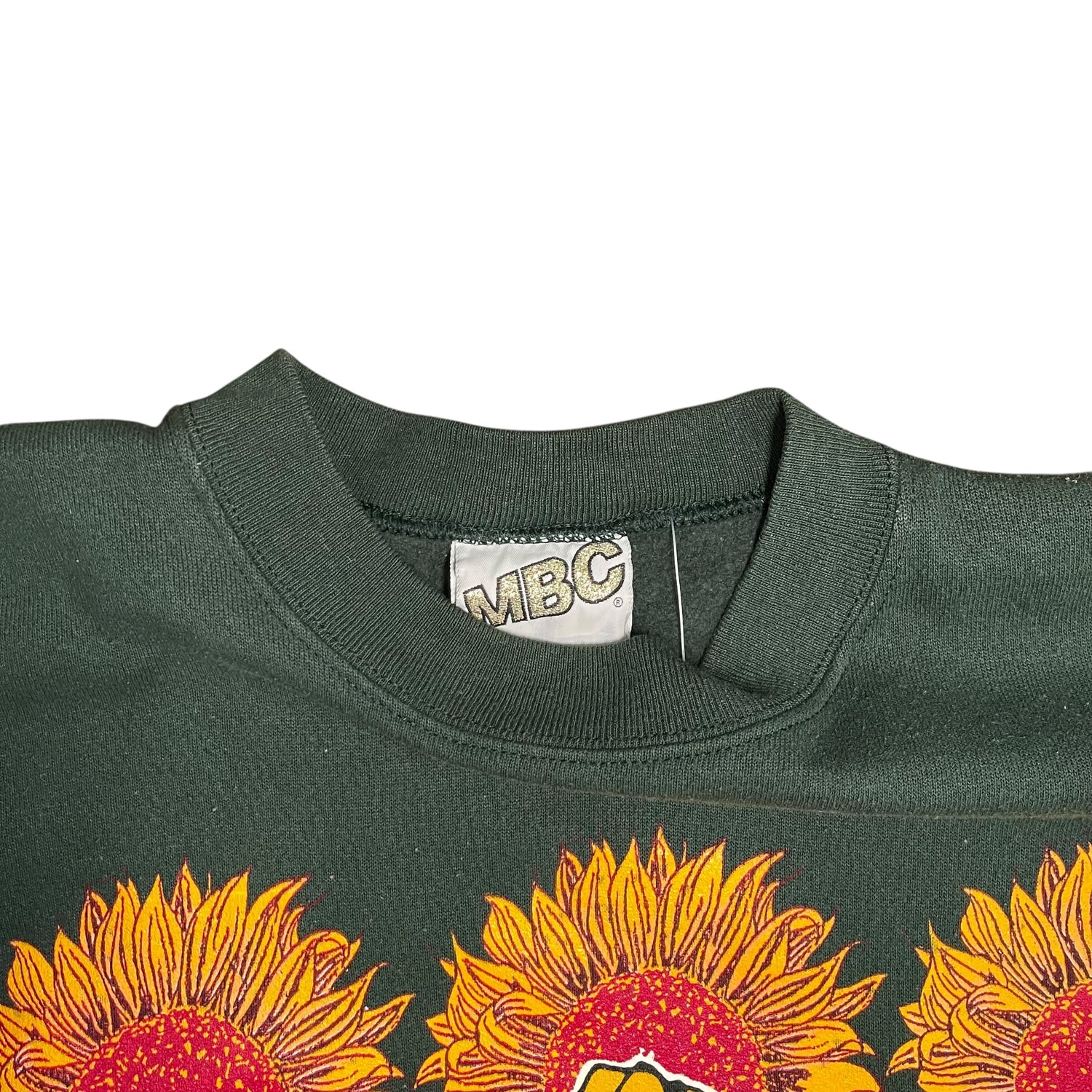 Y2K Green Peanuts Crewneck Sweatshirt