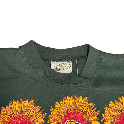 Y2K Green Peanuts Crewneck Sweatshirt