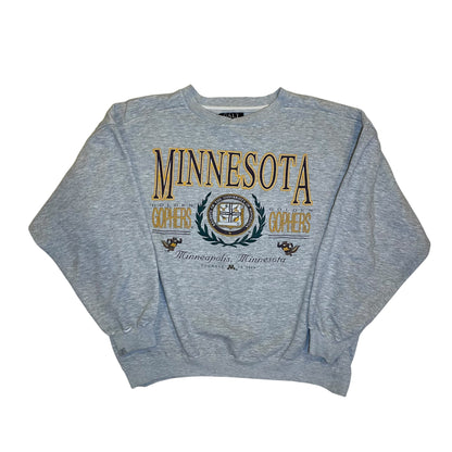 Vintage 90s University of Minnesota Gray Crewneck