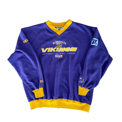 Vintage Minnesota Vikings Lee Sport Purple Sweatshirt