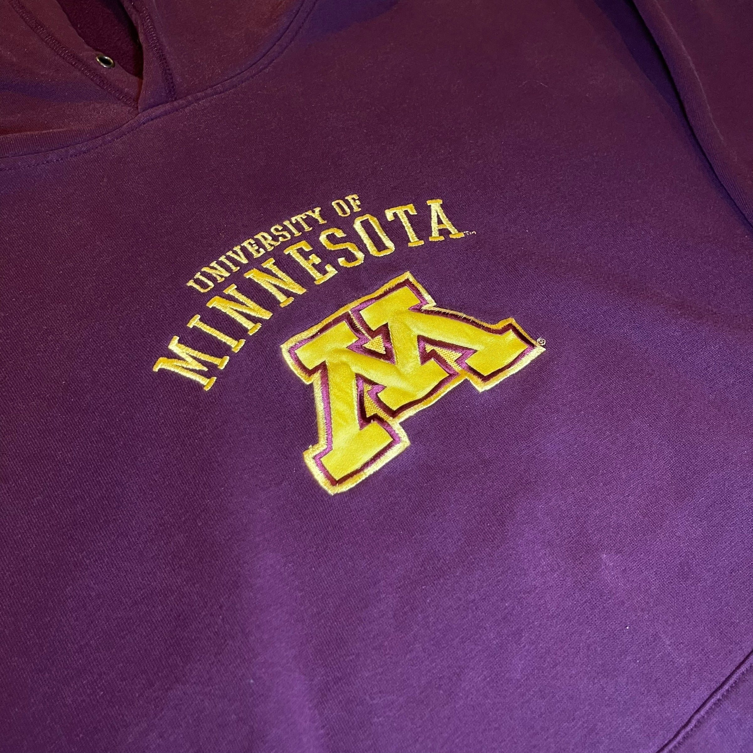 Vintage University of Minnesota Maroon Hoodie