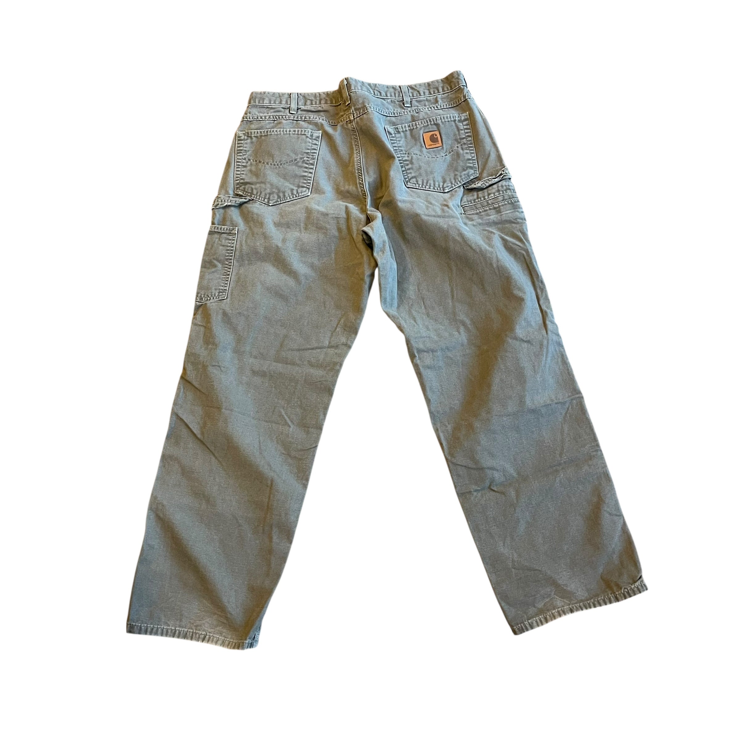 Vintage Carhartt Dark Olive Carpenter Pants