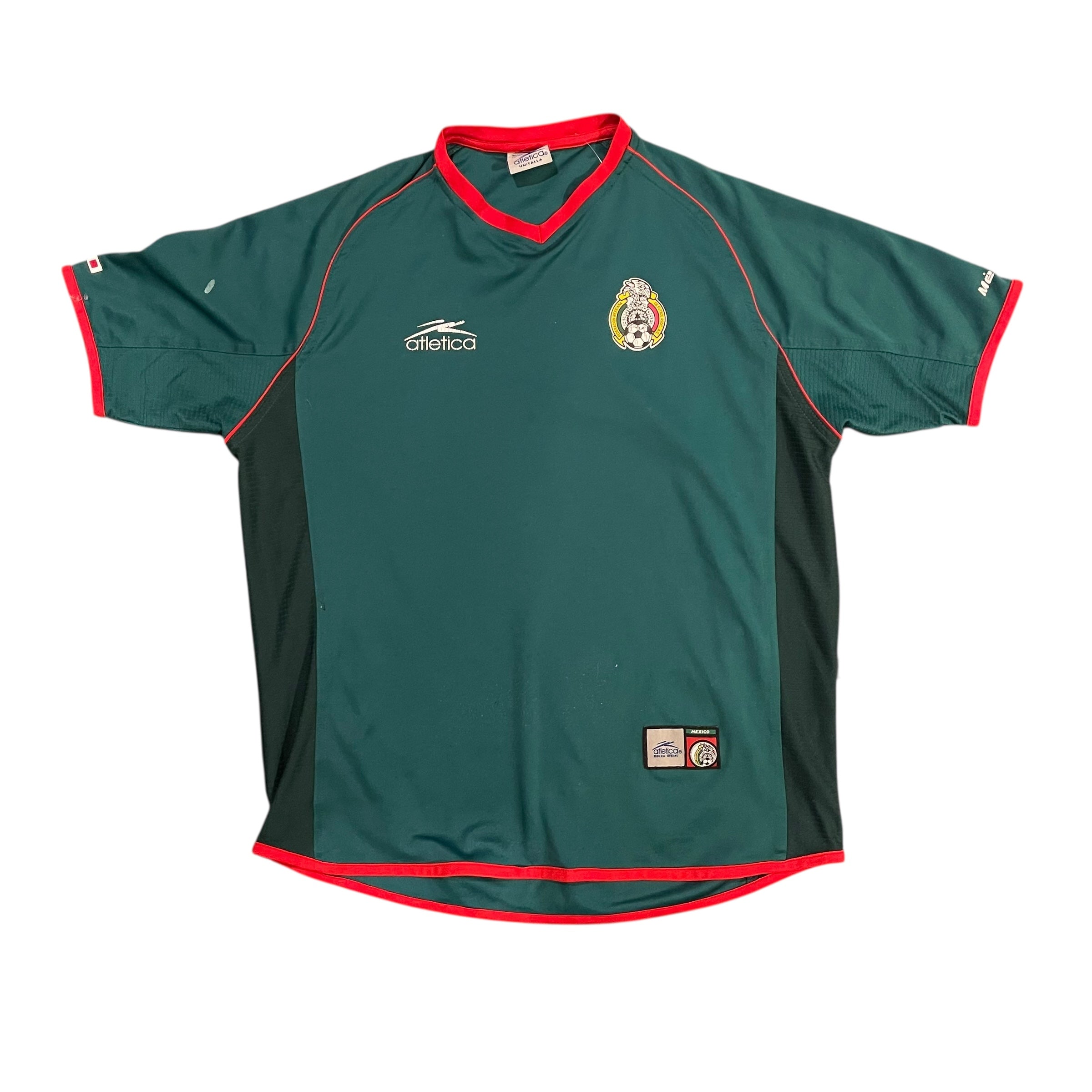 Vintage 2002 Mexico National Team Atletica Jersey