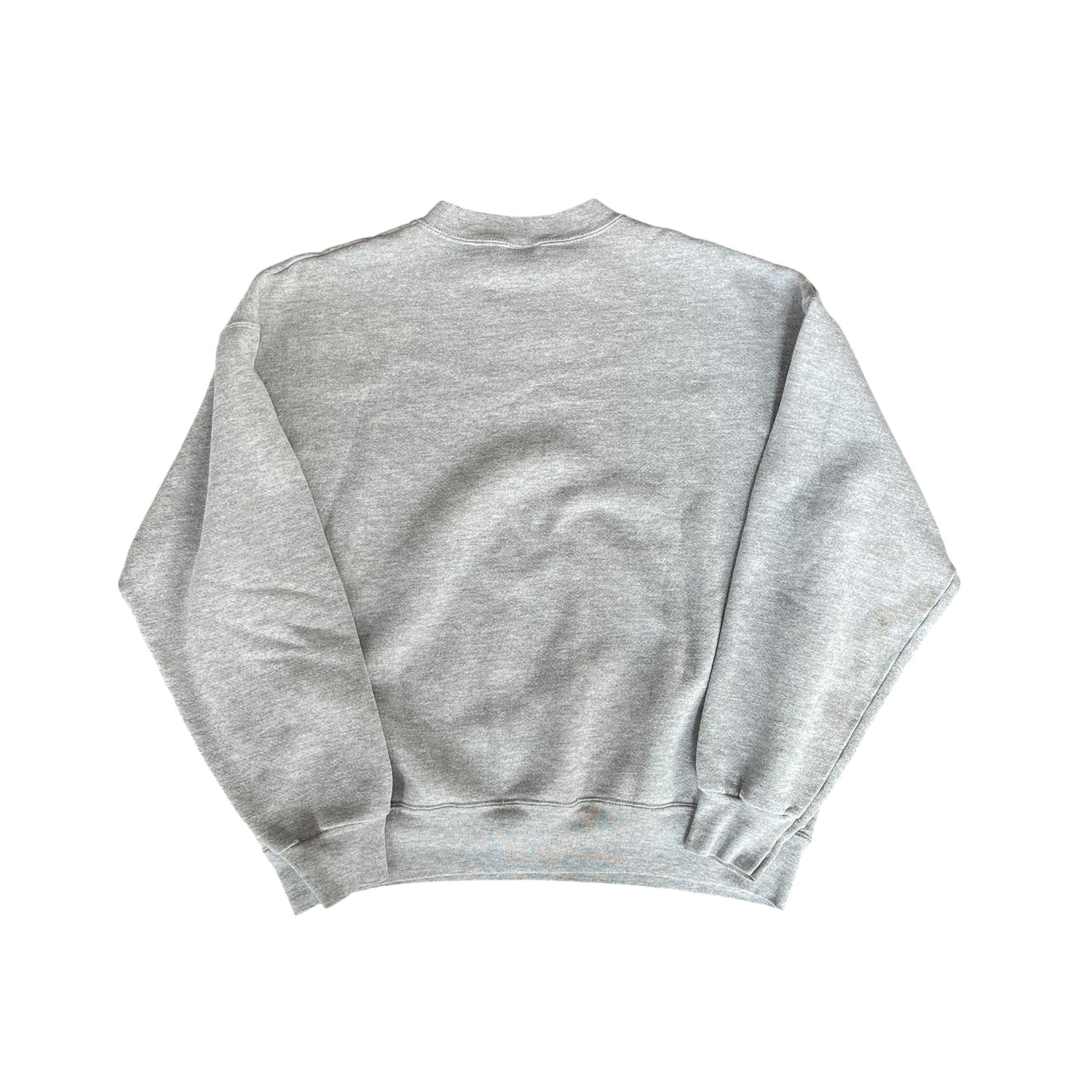 Vintage Minnesota Vikings Puff Print Gray Crewneck