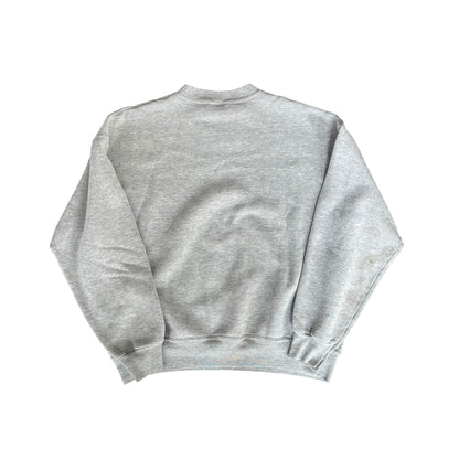 Vintage Minnesota Vikings Puff Print Gray Crewneck