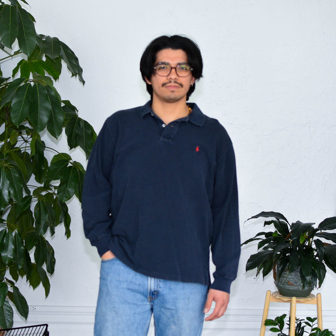 Vintage Ralph Lauren Polo Long Sleeve Polo Shirt