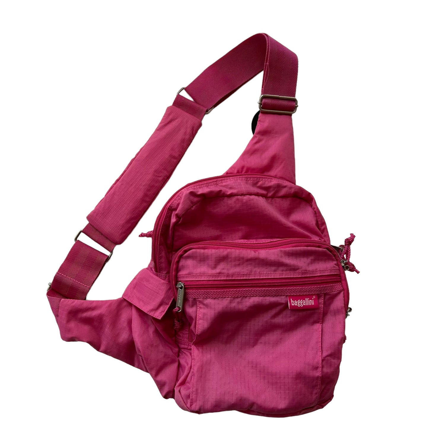 Y2k Baggallini Pink Crossbody Bag