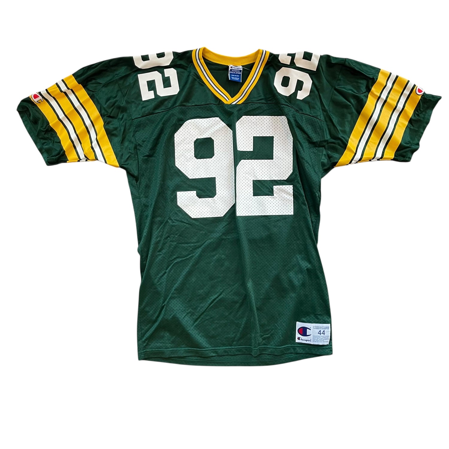Vintage Reggie White Green Bay Packers Champion Jersey