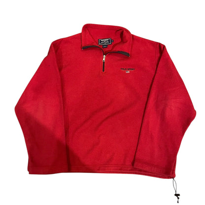 Vintage Polo Sport Adjustable Red Fleece