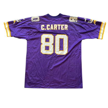 Vintage Cris Carter Minnesota Vikings Puma Jersey