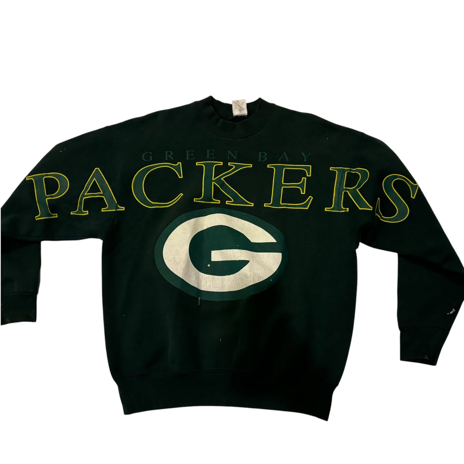 1992 Green Bay Packers Spell Out Crewneck